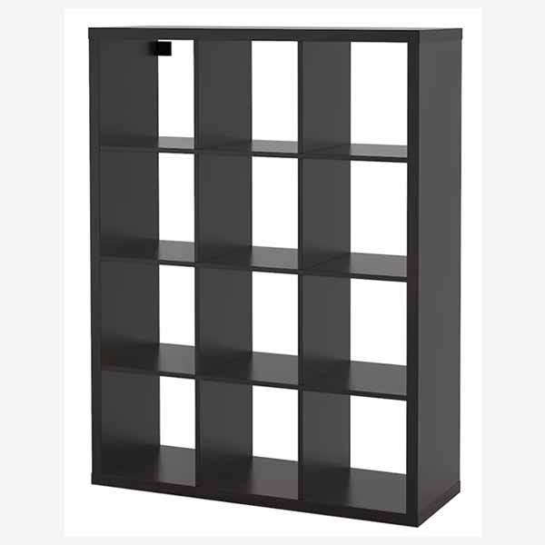 Kallax shelving black:brown 1