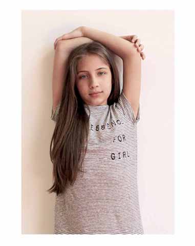 lifestyle stripey t-shirt 2